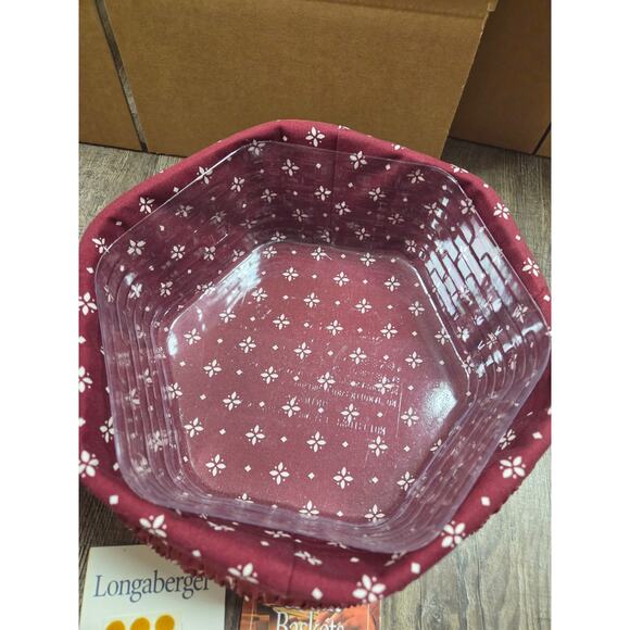Longaberger 10" Generations Basket Set Lid Americana Liner Product Card # 13773 - Picture 4 of 6